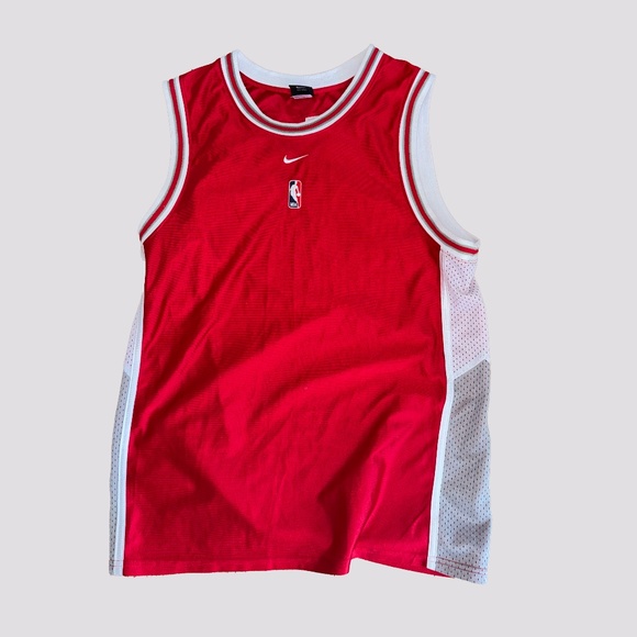 Nike Vintage Red NBA Basketball Jersey - Men’s XL - Picture 4 of 6